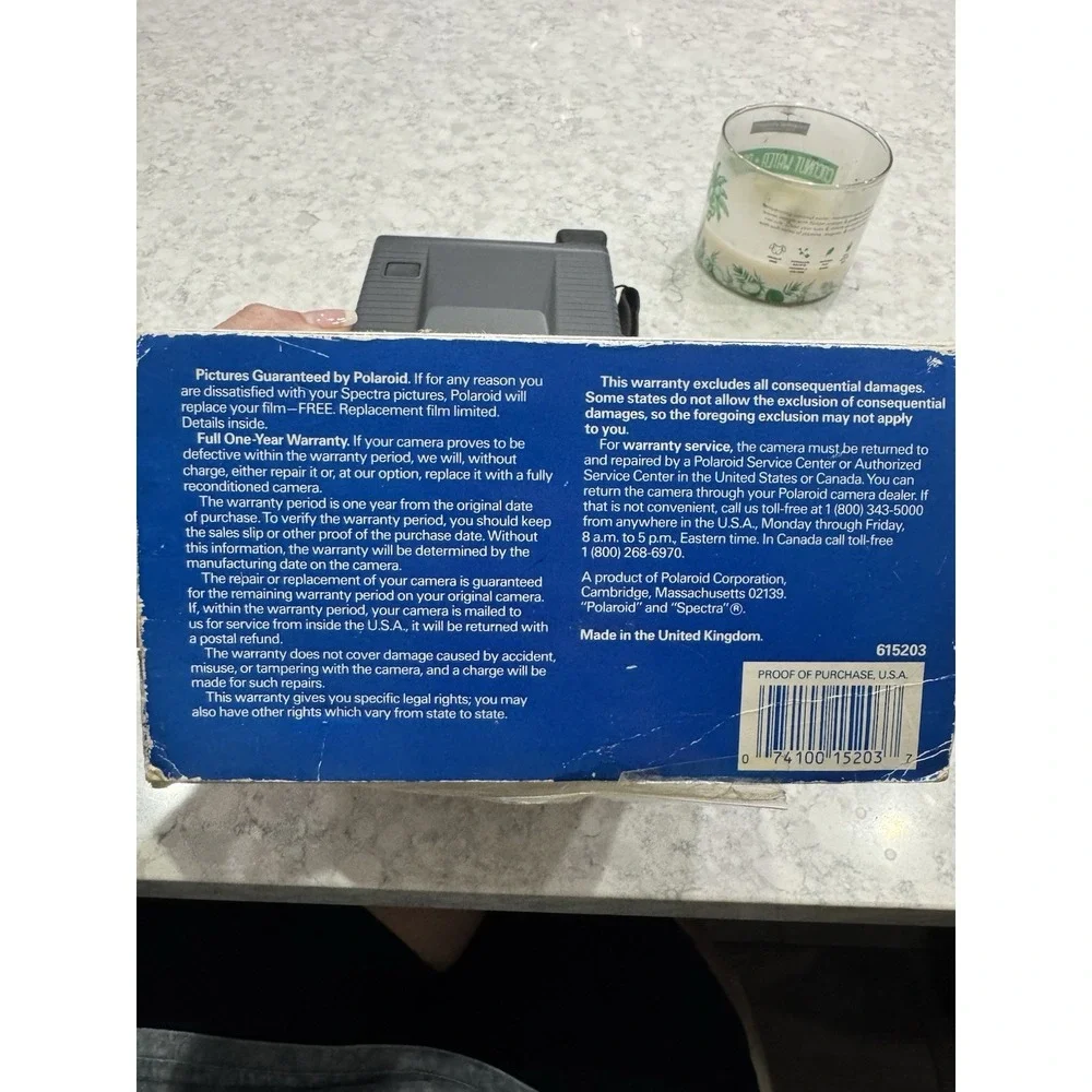 Polaroid Spectra 2 AF Camera With original Box